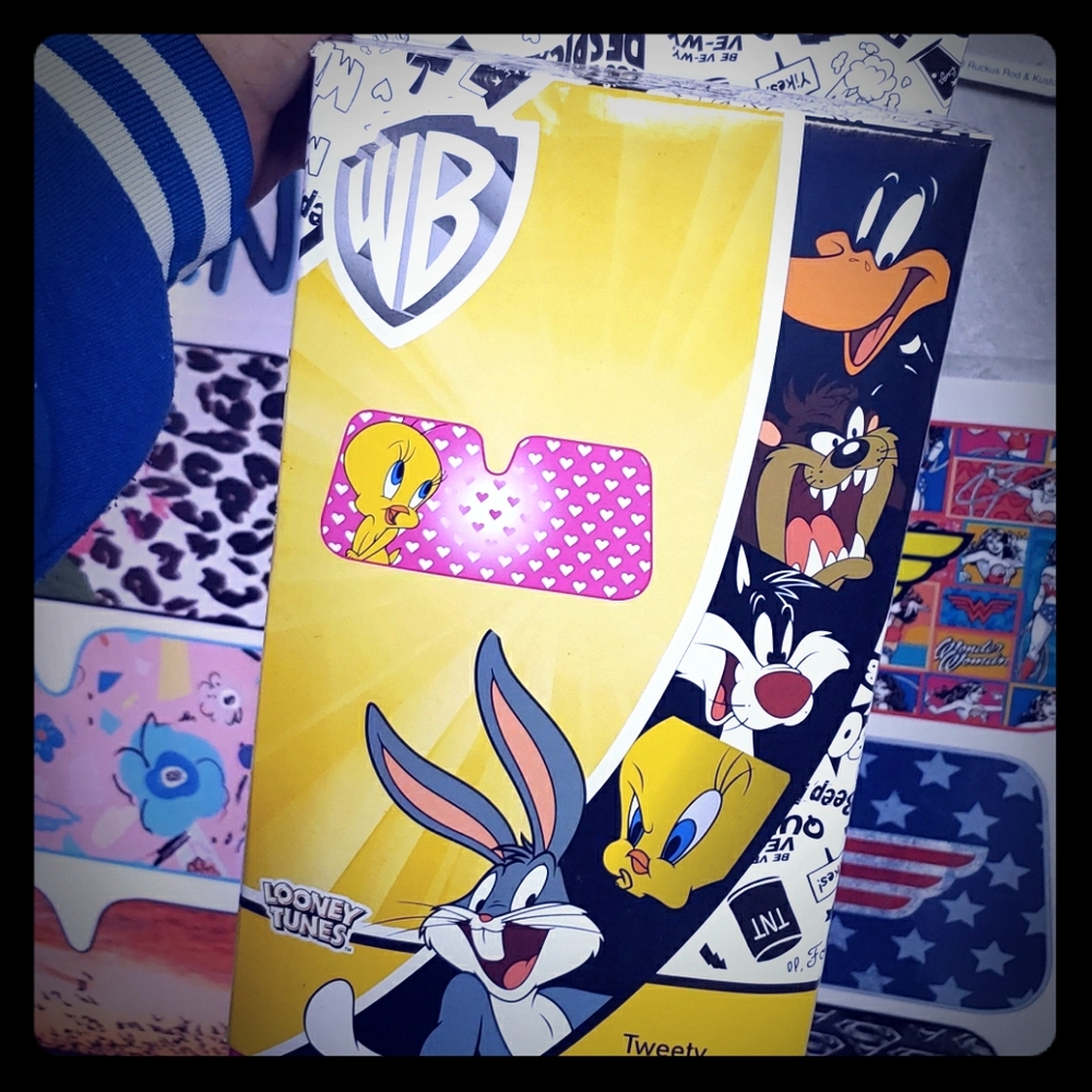 Tweety auto sunshade